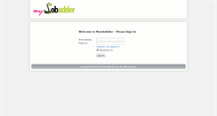 Desktop Screenshot of my.jobadder.com